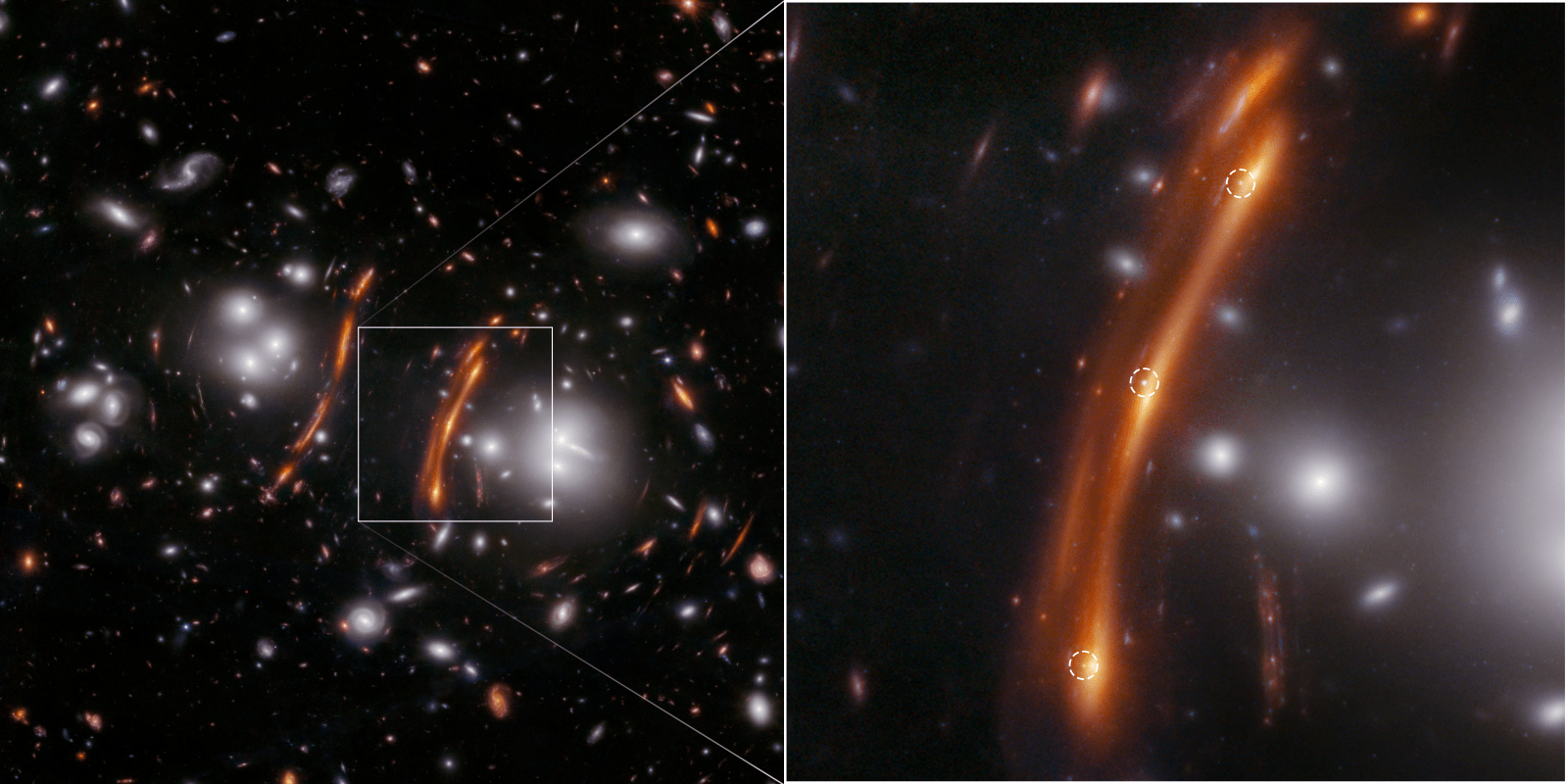 Webb image of galaxy cluster G165 and the triply imaged supernova H0pe